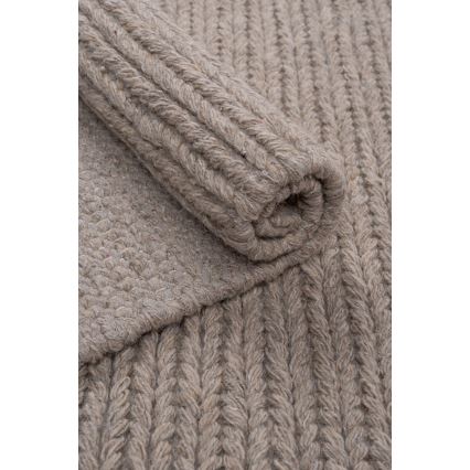 Prírodný koberec FIR WOOL 120x170 cm 2600 g/m2 béžový