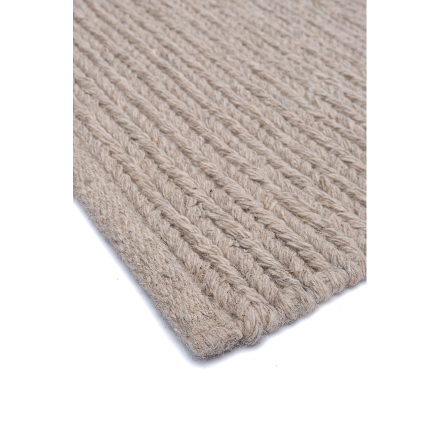Prírodný koberec FIR WOOL 120x170 cm 2600 g/m2 béžový