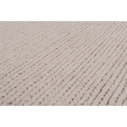 Prírodný koberec FIR WOOL 120x170 cm 2600 g/m2 krémová