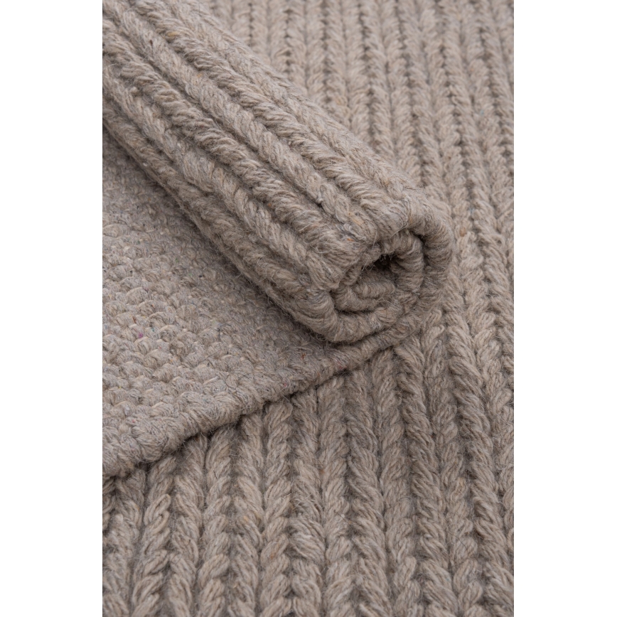 Prírodný koberec FIR WOOL 200x300 cm 2600 g/m2 béžový