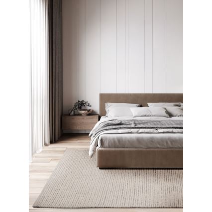 Prírodný koberec FIR WOOL 200x300 cm 2600 g/m2 krémový