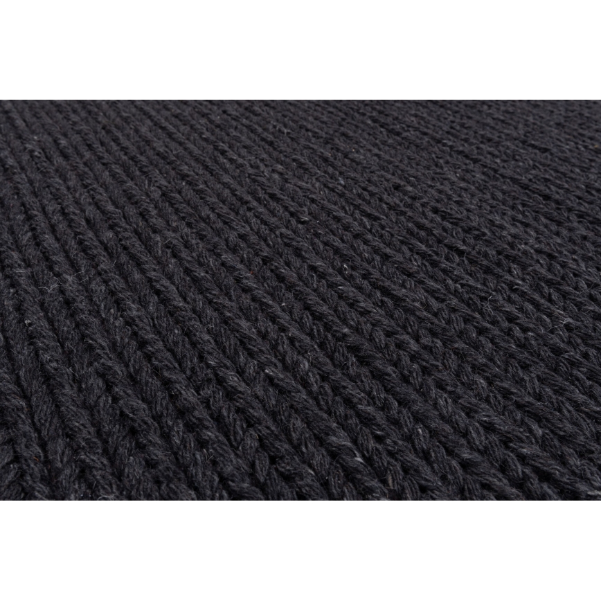 Prírodný koberec FIR WOOL 70x140 cm 2600 g/m2 antracit