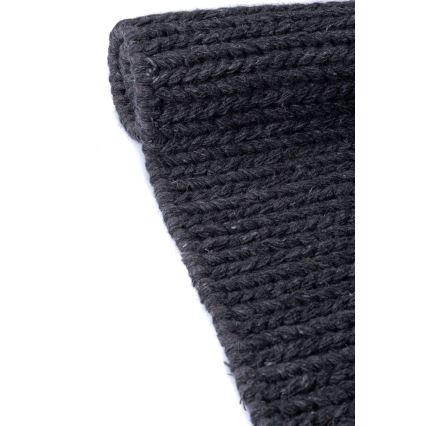 Prírodný koberec FIR WOOL 70x140 cm 2600 g/m2 antracit