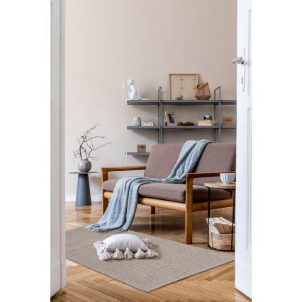 Prírodný koberec FIR WOOL 70x140 cm 2600 g/m2 béžový