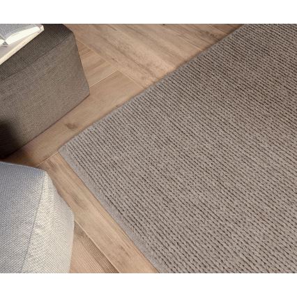 Prírodný koberec FIR WOOL 70x140 cm 2600 g/m2 béžový
