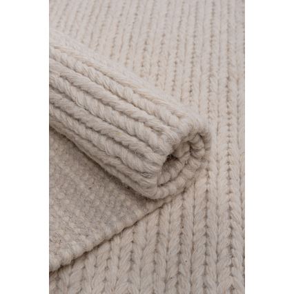 Prírodný koberec FIR WOOL 70x140 cm 2600 g/m2 krémový