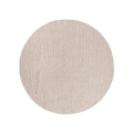 Prírodný okrúhly koberec FIR WOOL 160 cm 2600 g/m2 béžový