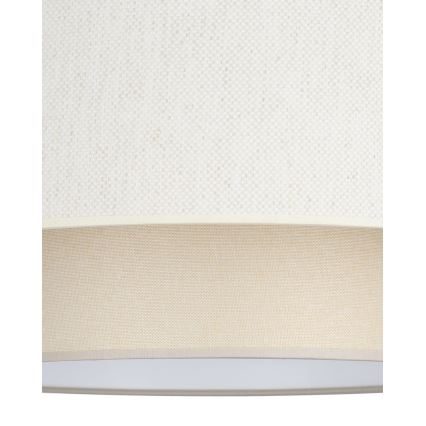 Prisadené stropné svietidlo NATIA, 1×E27/60W/230V, priemer 45 cm, krémové