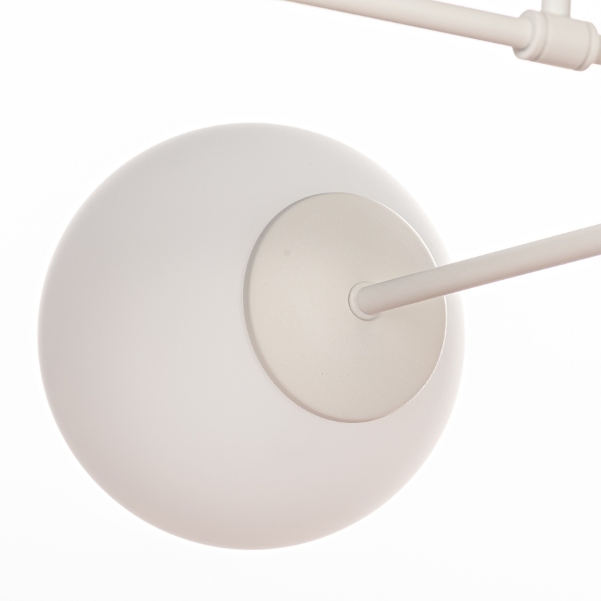 Prisadené svietidlo MOON 4xE27/15W/230V krémové