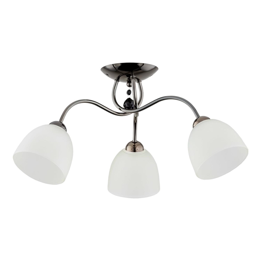 Prisadený luster AMARILLO 3xE27/15W/230V lesklý chróm