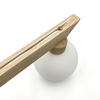 Prisadený luster ANTONIO 3xG9/5W/230V dub/biela