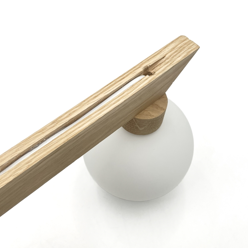 Prisadený luster ANTONIO 3xG9/5W/230V dub/biela