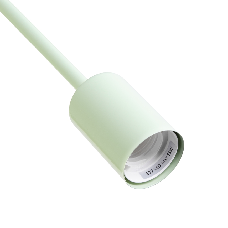 Prisadený luster CAMBRIDGE 6xE27/15W/230V zelený