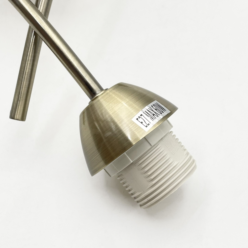 Prisadený luster DONNA 3xE27/60W/230V patina