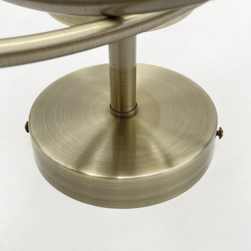 Prisadený luster DONNA 5xE27/60W/230V patina