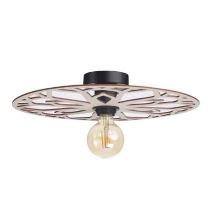 Prisadený luster FALCO 1xE27/60W/230V pr. 40 cm béžová