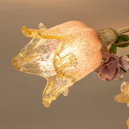 Prisadený luster FIORINTINO 4xE14/40W/230V