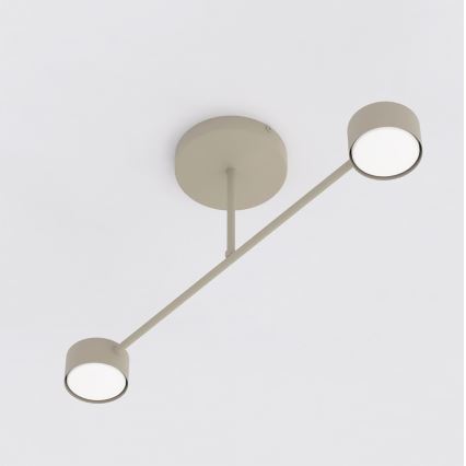 Prisadený luster HALO 2xGX53/12W/230V béžový