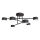 Prisadený luster HALO 6xGX53/8W/230V čierna