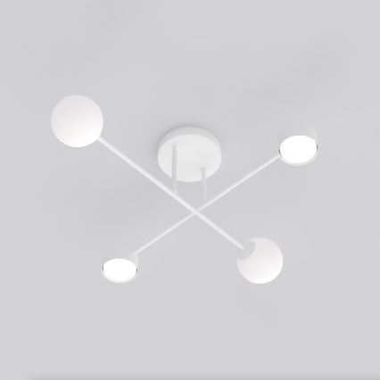 Prisadený luster HOLON 2xG9/8W/230V + 2xGX53/12W biela