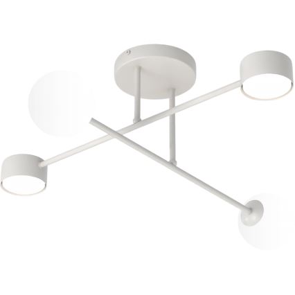 Prisadený luster HOLON 2xG9/8W/230V + 2xGX53/12W šedý