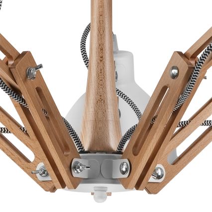 Prisadený luster MARCELLO 5xE27/60W/230V - FSC certifikované
