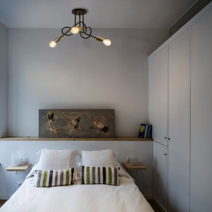 Prisadený luster OXFORD 3xE27/15W/230V