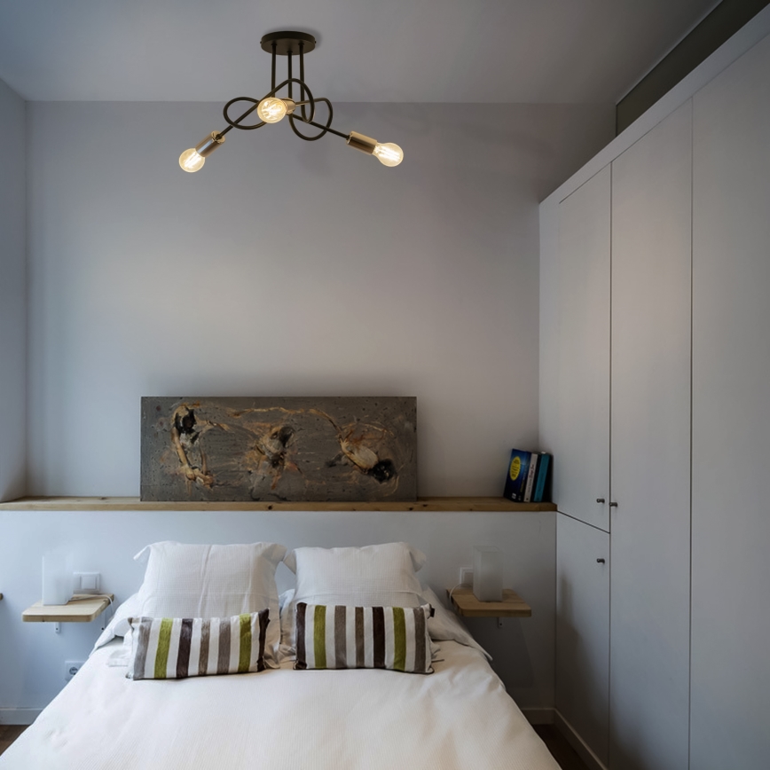 Prisadený luster OXFORD 3xE27/15W/230V