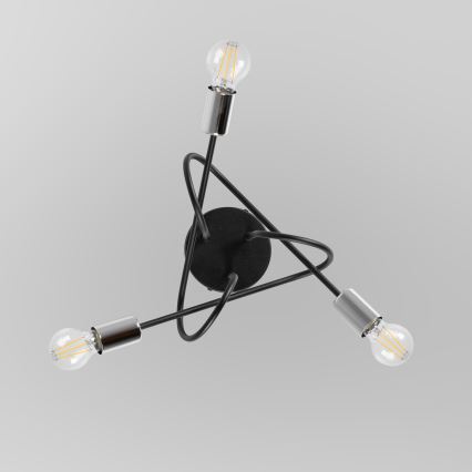 Prisadený luster OXFORD 3xE27/15W/230V