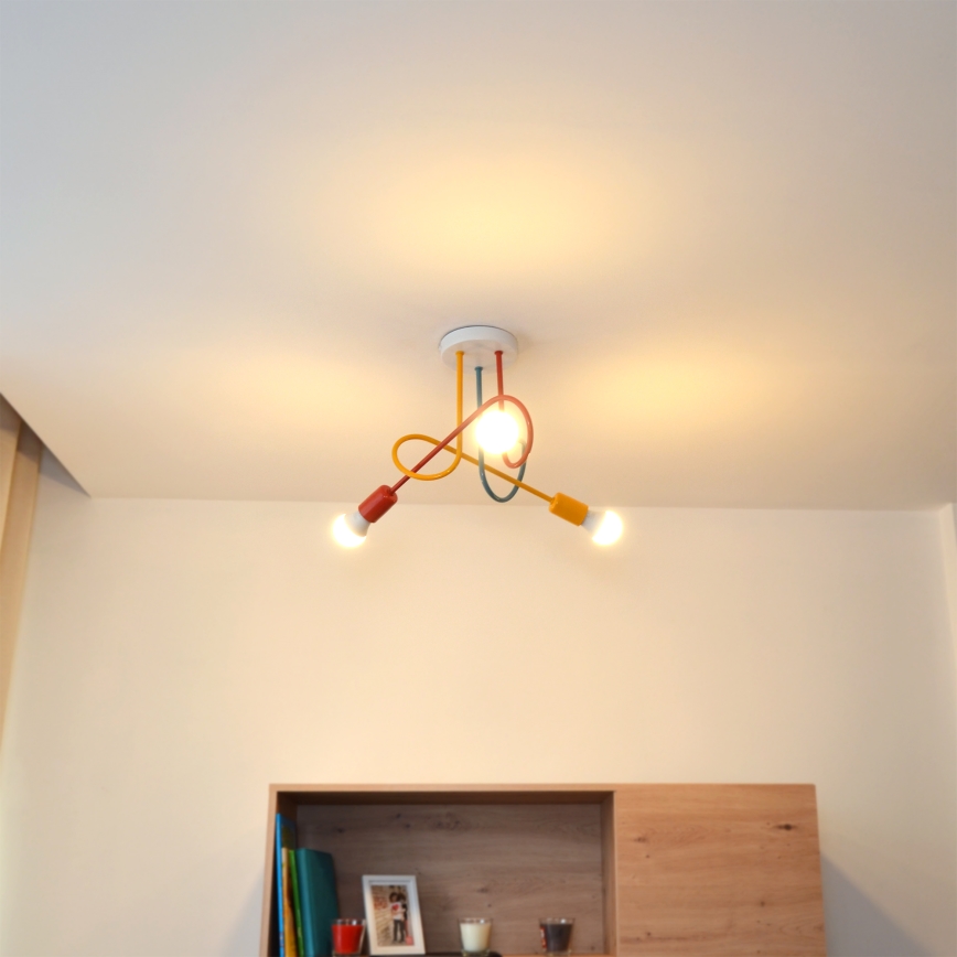 Prisadený luster OXFORD 3xE27/15W/230V