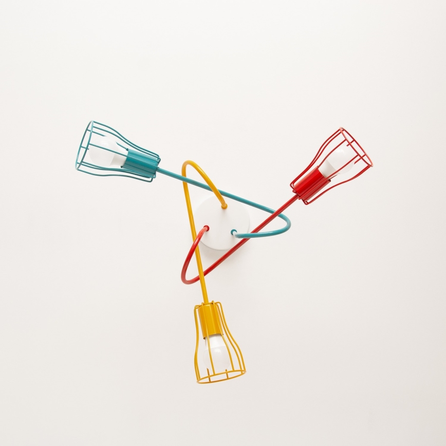 Prisadený luster OXFORD 3xE27/15W/230V