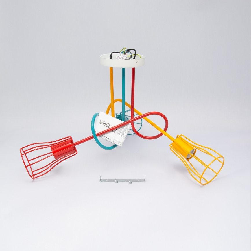 Prisadený luster OXFORD 3xE27/15W/230V