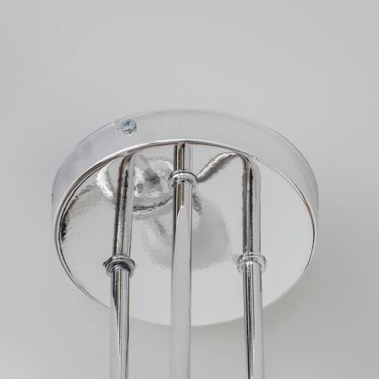 Prisadený luster OXFORD 3xE27/15W/230V lesklý chróm