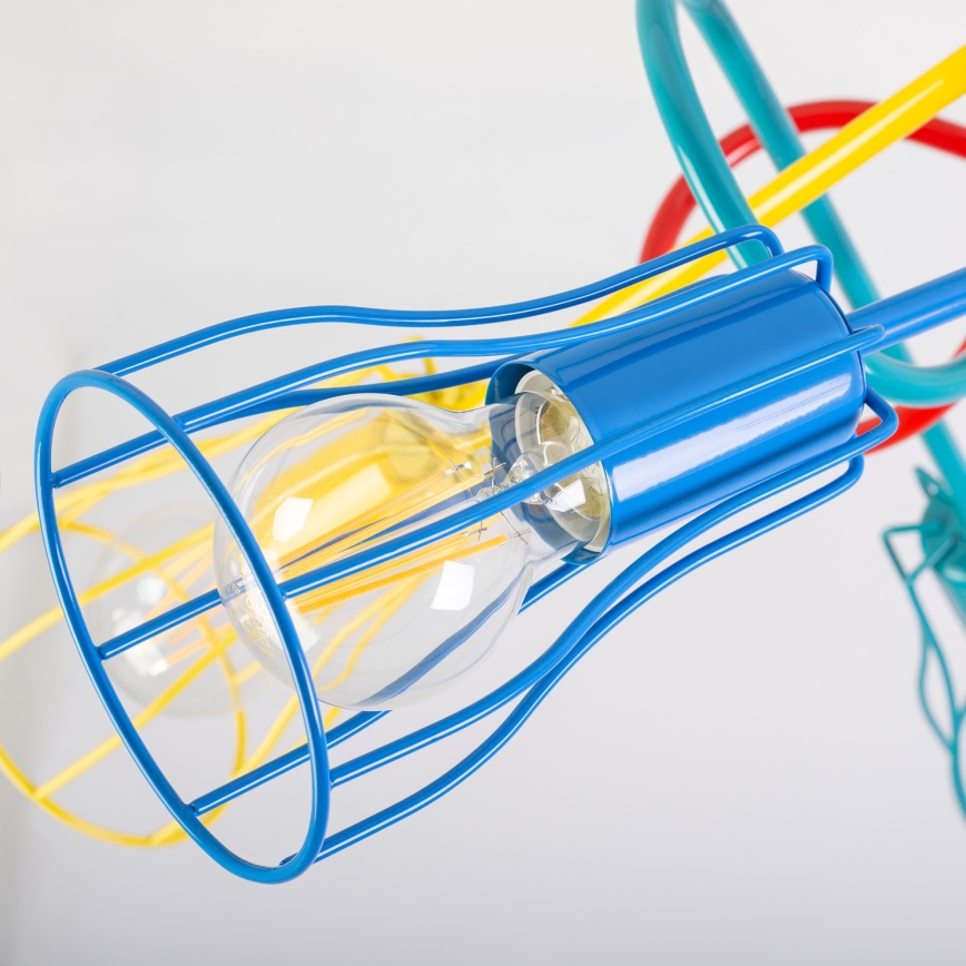 Prisadený luster OXFORD 5xE27/15W/230V