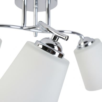 Prisadený luster PAFOS 3xE27/15W/230V lesklý chróm