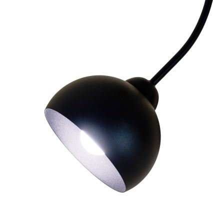 Prisadený luster QUEEN 3xE27/15W/230V čierny