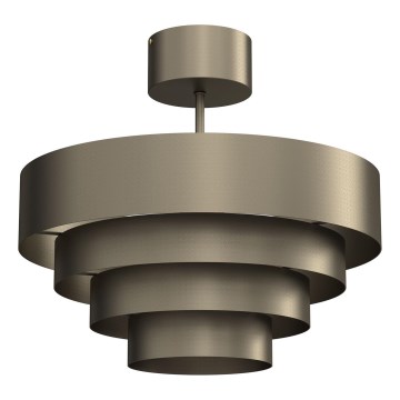 Prisadený luster RINGS 1xE27/15W/230V mosadz