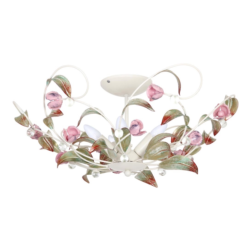 Prisadený luster ROSE 5xE14/60W/230V