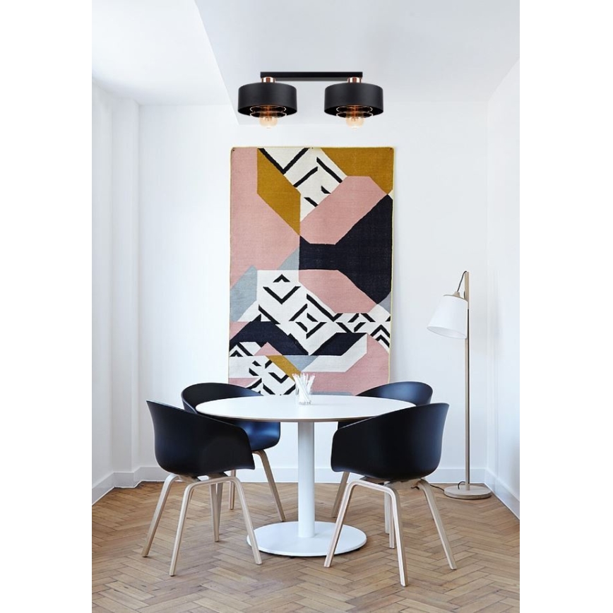 Prisadený luster VEST 2xE27/60W/230V