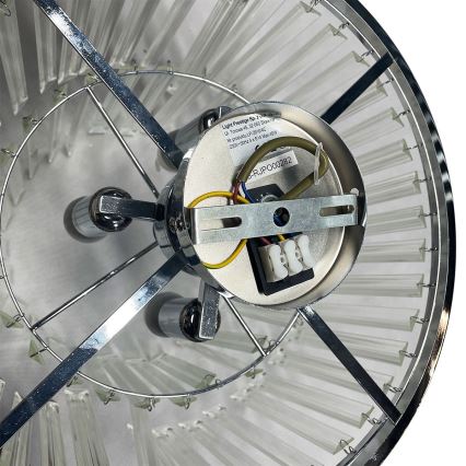 Prisadený luster VETRO 4xE14/40W/230V lesklý chróm