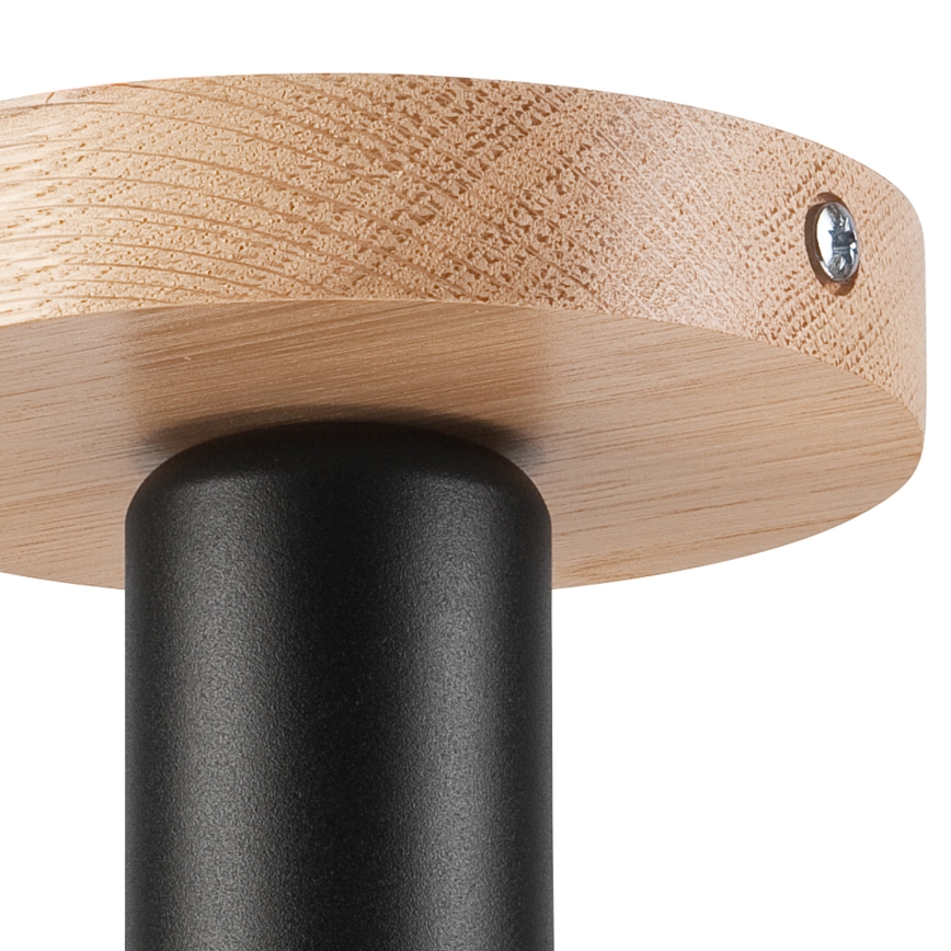 Prisadený luster VITO OAK 1xE27/60W/230V dub