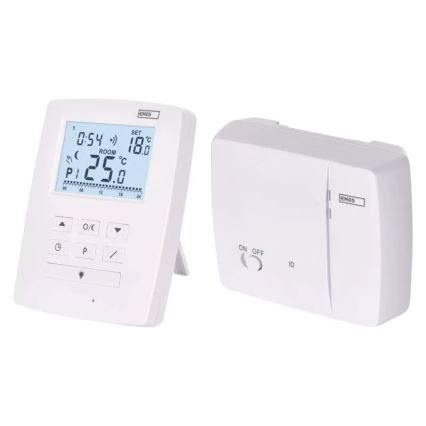 Programovateľný termostat 230V+2xAA