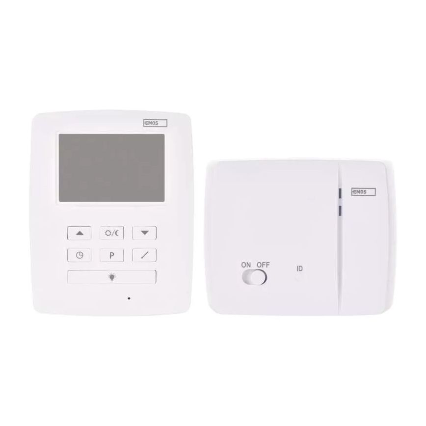 Programovateľný termostat 230V+2xAA
