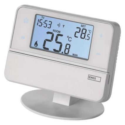 Programovateľný termostat 230V + 2xAA