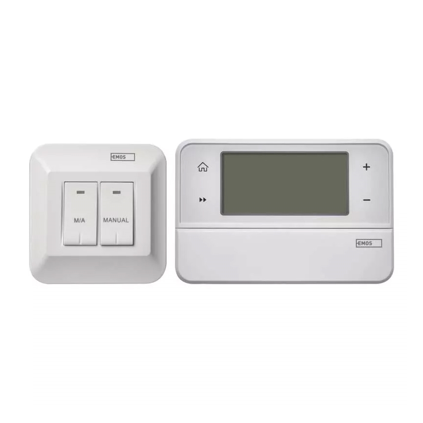 Programovateľný termostat 230V + 2xAA