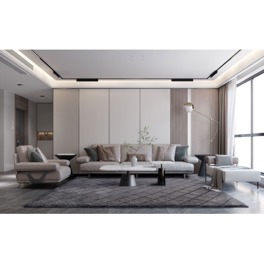 Protišmykový koberec MODENA NEW 120x160 cm antracit