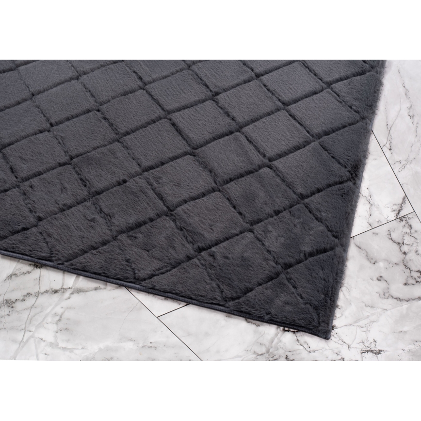 Protišmykový koberec MODENA NEW 120x160 cm antracit