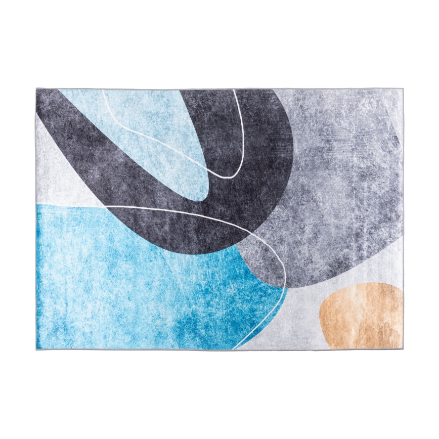 Protišmykový koberec PRINT SHINE 160x230 cm pestrofarebný