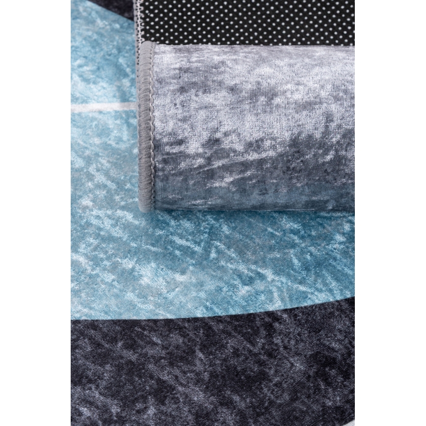 Protišmykový koberec PRINT SHINE 70x140 cm pestrofarebný