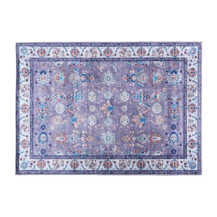 Protišmykový orientálny koberec PRINT SHINE 160x230 cm modrý